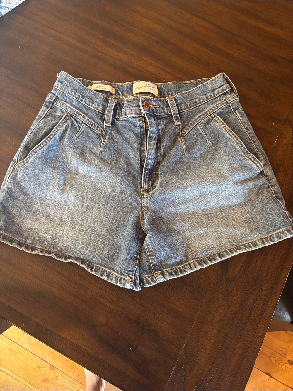 High rise retro shorts